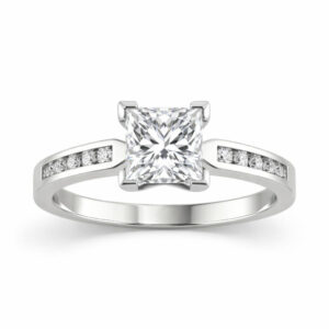 Princess Diamond Engagement Ring (GIA Certified 1 1/5cttw)