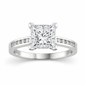 Princess Diamond Engagement Ring (GIA Certified 2 1/5cttw)