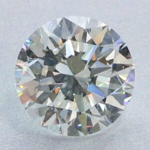 Natural 3.03 Carat H SI1 Round IGI Diamond