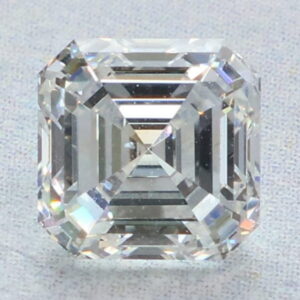 2.01 Carat H SI2 GIA Natural Asscher Diamond