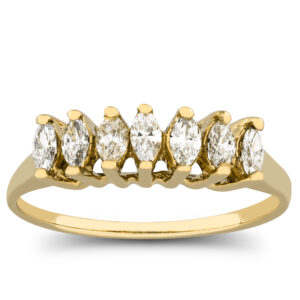 7-Stone Marquise Anniversary Band (1cttw)