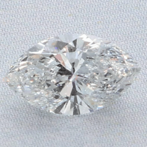 Natural 0.54 Carat G VS2 Marquise EGL Diamond