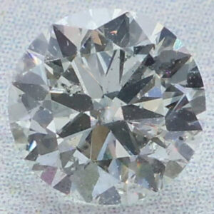 Natural 0.47 Carat H SI3 Round EGL Diamond
