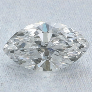 Natural 0.7 Carat F SI2 Marquise EGL Diamond