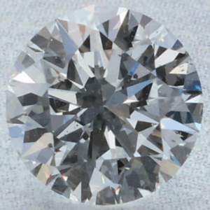 Natural 0.52 Carat F SI1 Round GIA Diamond