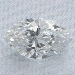 Natural 0.47 Carat G SI1 Marquise EGL Diamond