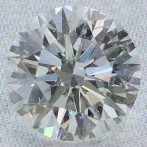 Natural 0.51 Carat F SI1 Round GIA Diamond