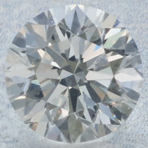 Natural 0.62 Carat F SI1 Round EGL Diamond