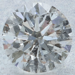 Natural 0.46 Carat E I1 Round PGS Diamond