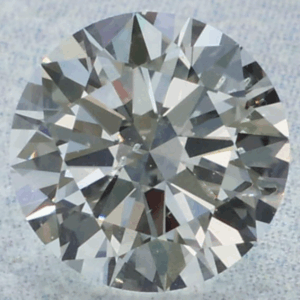 Natural 0.51 Carat H SI2 Round EGL Diamond