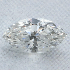 Natural 0.96 Carat H SI1 Marquise GIA Diamond