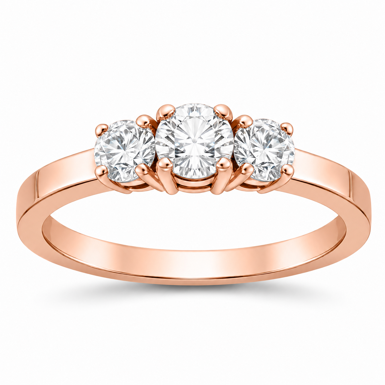 Three Stone Diamond Ring (5/8cttw)