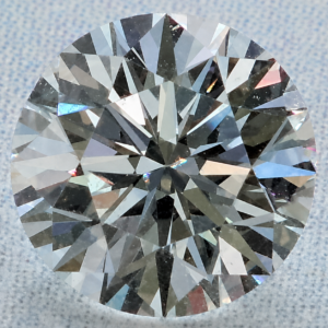 Natural 1.42 Carat H SI2 Round EGL Diamond