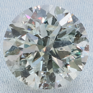 Natural 2.01 Carat H I1 Round IGI Diamond