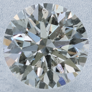 Natural 2.01 Carat G I1 Round GIA Diamond
