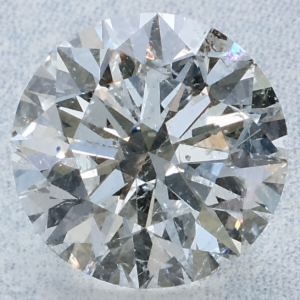 Natural 5.03 Carat E I1 Round GIA Diamond