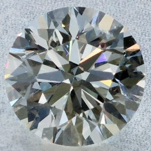 Natural 0.76 Carat L VS2 Round EGL Diamond