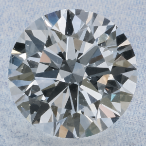 Natural 2 Carat F SI1 Round GIA Diamond