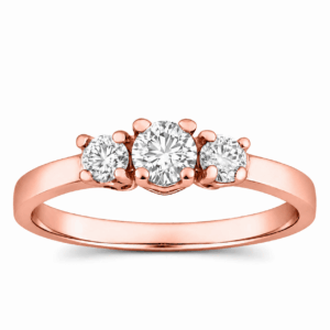 Three Stone Diamond Ring (1/3cttw)