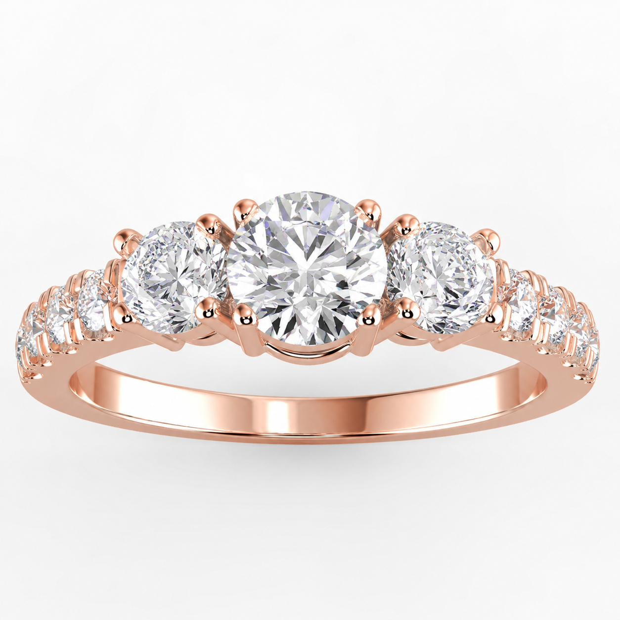 Three Stone Diamond Ring (1 1/4cttw)