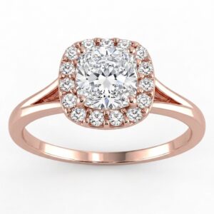 Diamond Halo Semi Mount (1/5cttw)