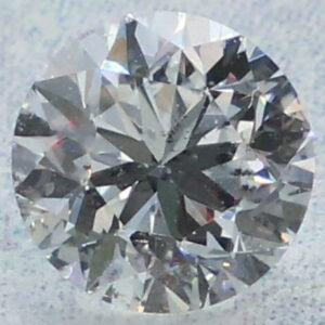 Natural 0.42 Carat E SI2 Round EGL Diamond