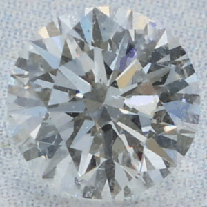 Natural 0.45 Carat G SI2 Round EGL Diamond