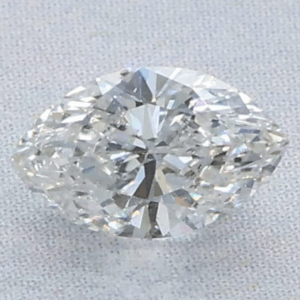 Natural 1 Carat H SI2 Marquise EGL Diamond
