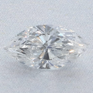 Natural 0.68 Carat F SI2 Marquise EGL Diamond