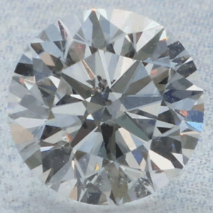 Natural 0.51 Carat F SI3 Round EGL Diamond