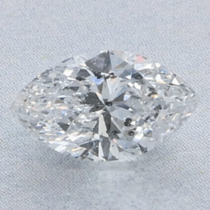 Natural 0.59 Carat D SI2 Marquise GIA Diamond