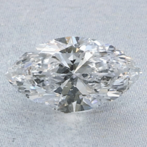 Natural 0.53 Carat D SI1 Marquise EGL Diamond