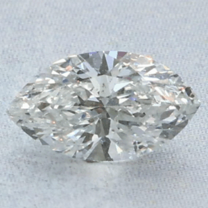 Natural 0.55 Carat H SI1 Marquise EGL Diamond