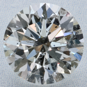 Natural 0.65 Carat F SI2 Round EGL Diamond