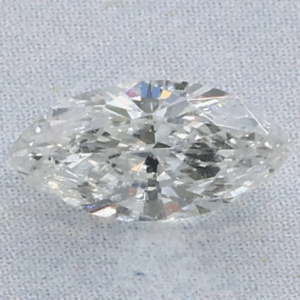Natural 0.67 Carat I SI1 Marquise EGL Diamond