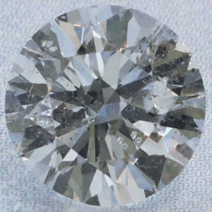 Natural 0.64 Carat D I1 Round EGL Diamond