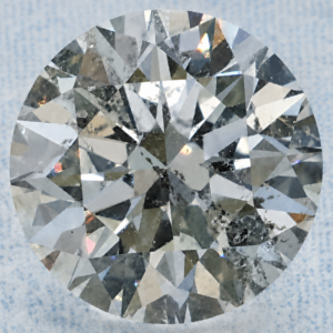 Natural 0.71 Carat K SI1 Round EGL Diamond