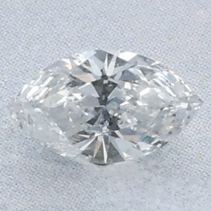 Natural 0.74 Carat E SI1 Marquise GIA Diamond