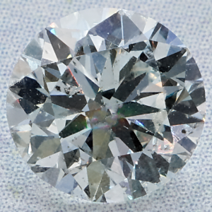 Natural 0.7 Carat H SI2 Round EGL Diamond