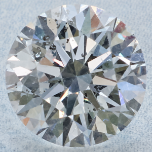 Natural 0.85 Carat D I1 Round EGL Diamond