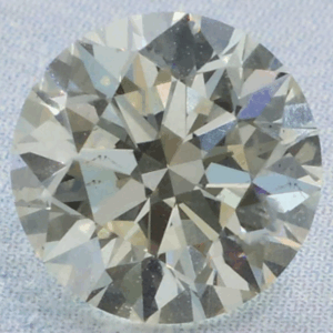 Natural 1 Carat O SI1 Round EGL Diamond