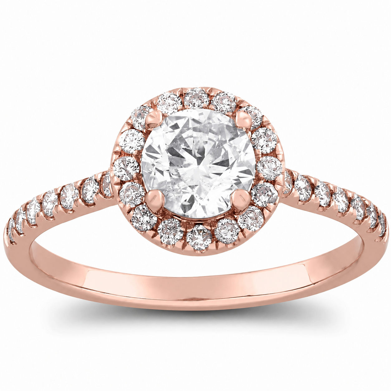 Diamond Halo Ring (1cttw)