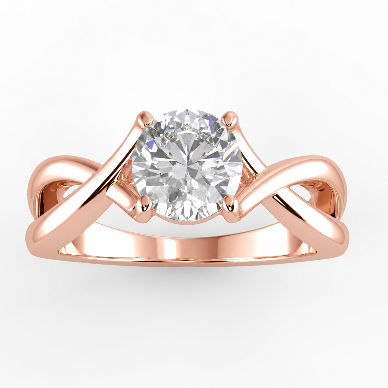 Solitaire Mount (14K Gold)