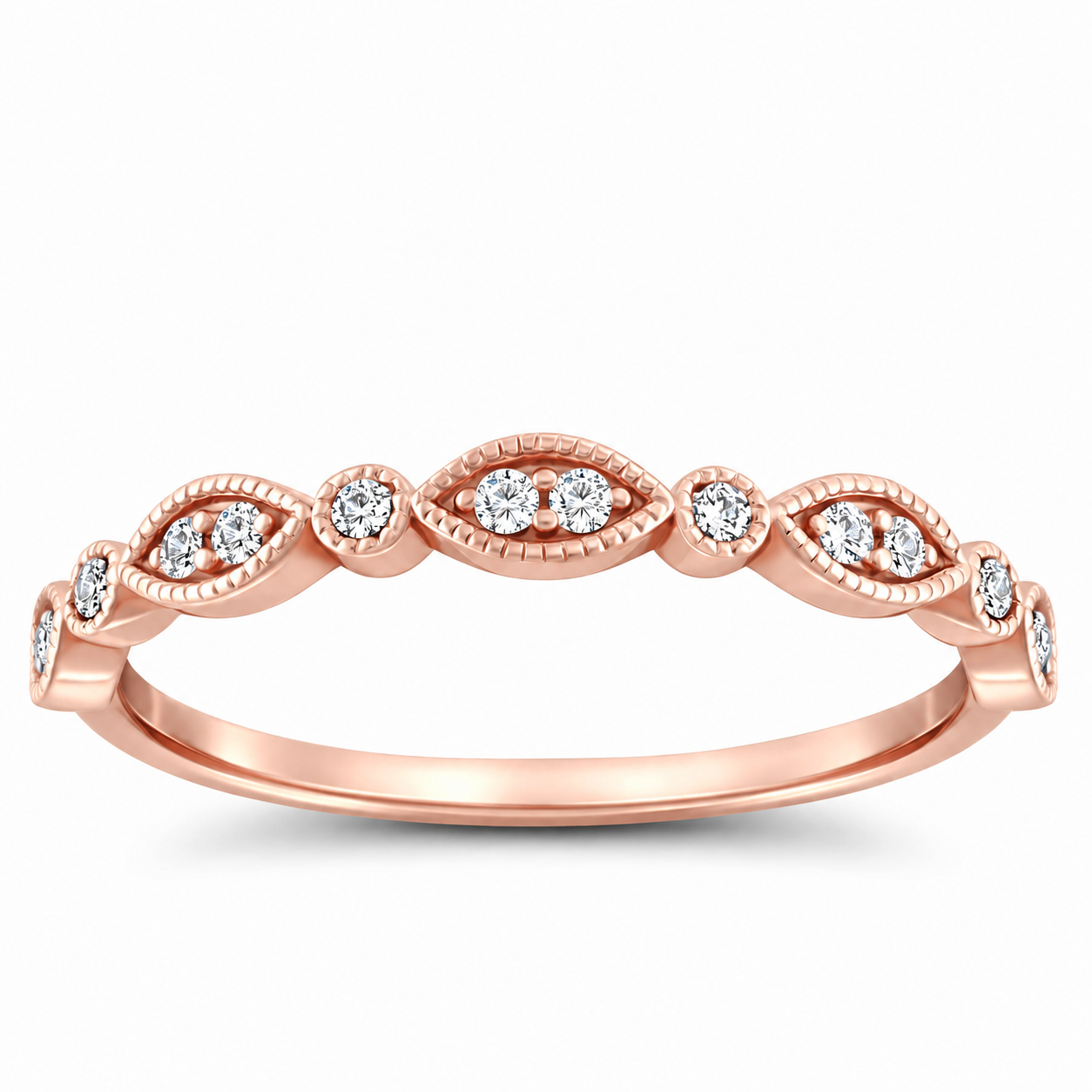 Diamond Stackable Anniversary Band