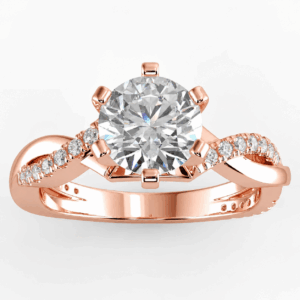 Diamond Semi Mount (1/4cttw)