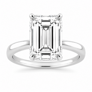 Certified D VVS1 Lab Emerald Diamond Ring (10cttw)