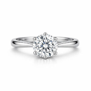 Lab Diamond Solitaire Ring (1cttw)