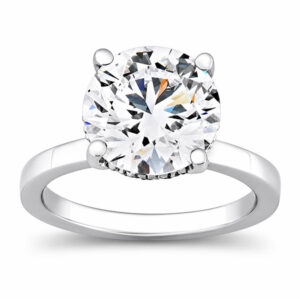 IGI Certified E-VVS2 Lab Diamond Hidden Halo Ring (2-5cttw)