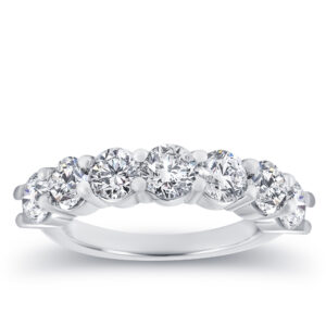 Diamond Platinum Wedding Band (1cttw)